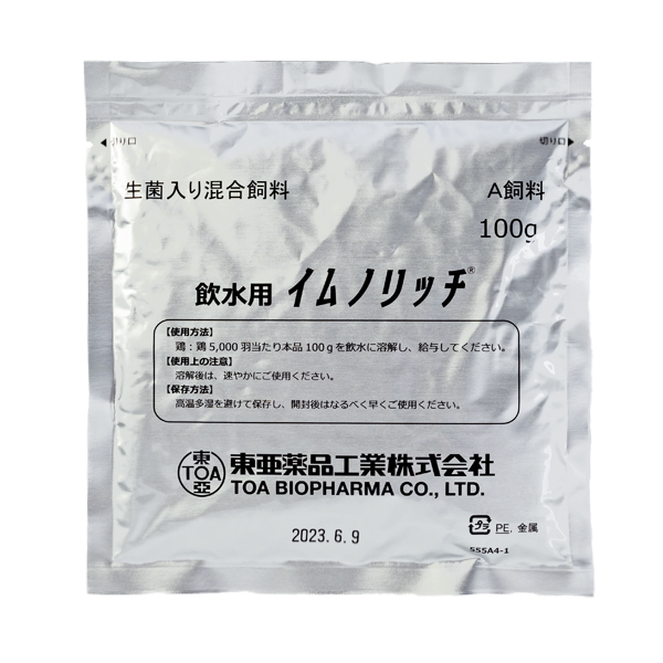 飲水用イムノリッチ|東亜アニマルヘルス 飲水用イムノリッチ|東亜アニマルヘルス